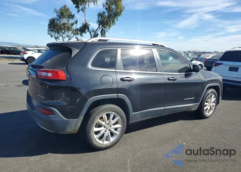 2016 Jeep Cherokee Limited from USA, damaged, VIN 1C4PJMDB5GW152278